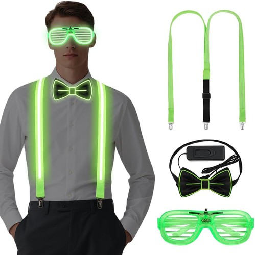 Led light glasses glow - light,