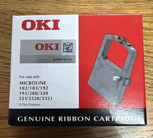 Oki genuine ribbon cartridge - ribbon,