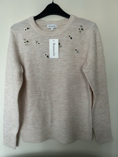 Ladies neutral colour jumper - colour,