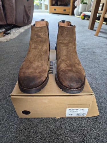 Dune tan suede - dune, chelsea