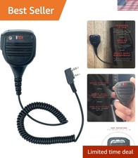 Rated Rugged Speaker Mic for