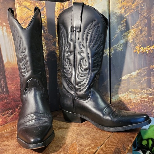 Rockwood mens black leather - mens,