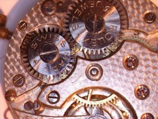 ROLEX REBBERG TRENCH VINTAGE WATCH MOVEMENTS PARTS. 11.5"'Ligne (25.6 MM)