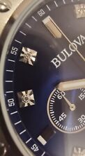 Bulova BLUE Diamond Marker
