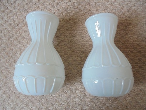Glass bulb vase - x2, hyacinth