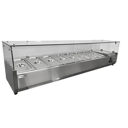 Saladette prep fridge - saladette,