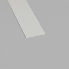 Pvc pastel grey flat bar - pvc,