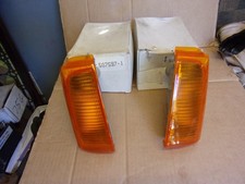 FRONT INDICATORS FITS VAUXHALL CAVALIER MK2 1981-1986 AMBER LENS FIFFT 5075971/2