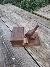 Vintage Carved Wooden Bird