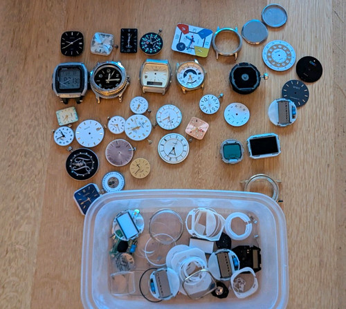 Watch part joblot - part,