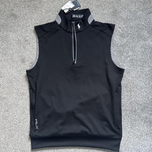 Ralph lauren men black gilet - lauren,