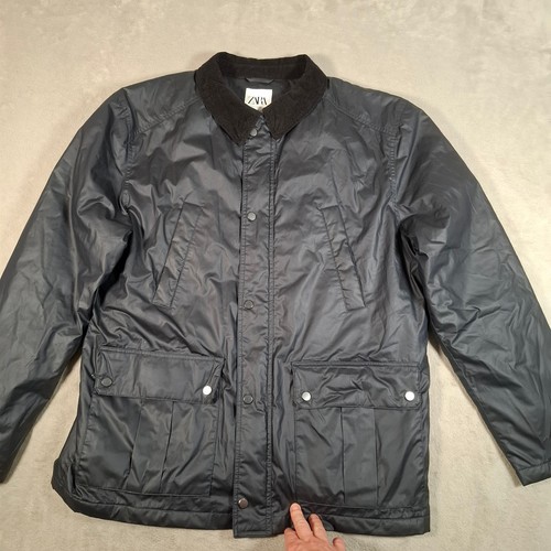Zara jacket mens navy - mens, xl