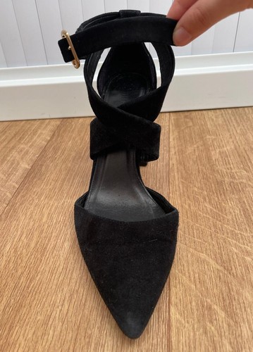 Whistles black suede - whistles, block