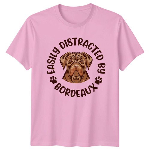 Easily distracted bordeaux - easily, by