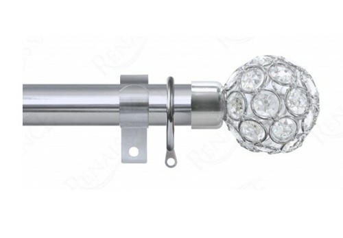 Extendable metal 28mm curtain - extendable,
