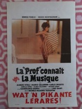 LA 'PROF' CONNAIT LA MUSIQUE