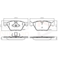 Brake Pads Set For BMW 5