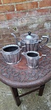 Antique silver plate 3 piece