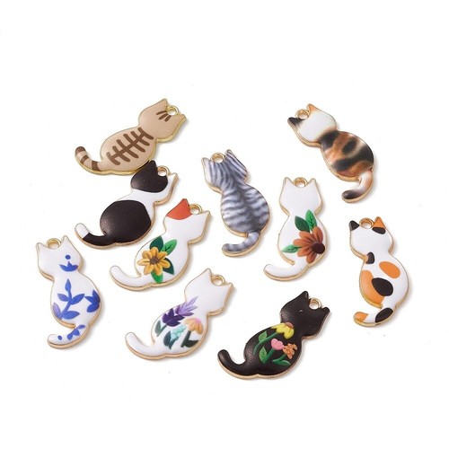 Mixed design cat shaped - mixed,