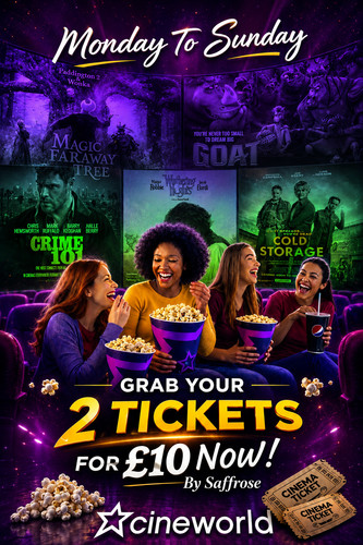 Cineworld cinema tickets - cinema,