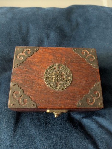 Vintage chinese rosewood box - vintage,
