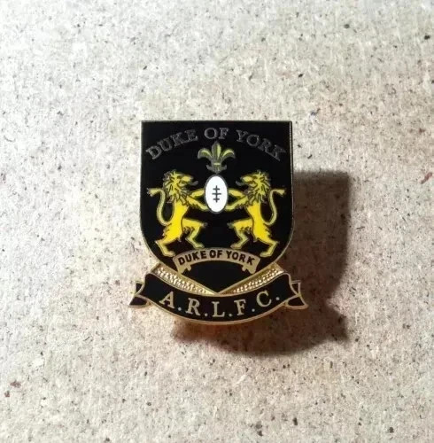 Duke york enamel rugby - of,