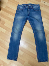 USED MEN DIESEL THANAZ NON STRETCH DENIM 0885V BLUE SLIM W32 L32 H6