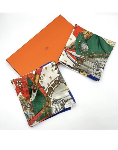 Authentic hermes carré - hermes, 90