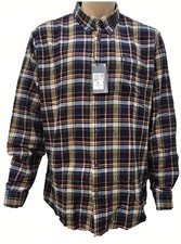 M&S Check Shirt Mens Cotton