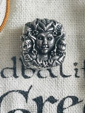 Redbalifrog Green Goddess Silver Charm Bead