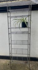 Demountable wire Metal shelf unit for offer. Depth: 39cm, Width: 66cm, h: 211cm