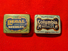 Two Gramophone Needle Tins -