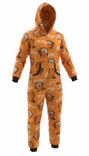 Garfield fleece one piece - fleece,