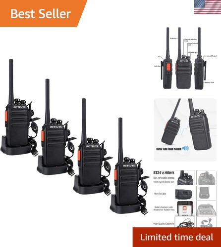 Rt24 rechargeable walkie - rt24,