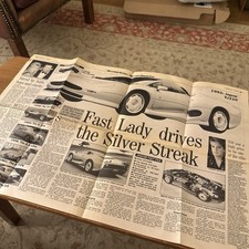 Jaguar XJ220 Newspaper Article