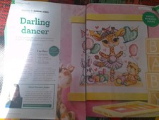 Cross Stitch Chart Ballerina Giraffe Pages Taken From Magazine