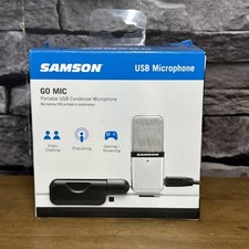 SEALED NEW Samson Go Mic Portable USB Condenser Microphone Gaming