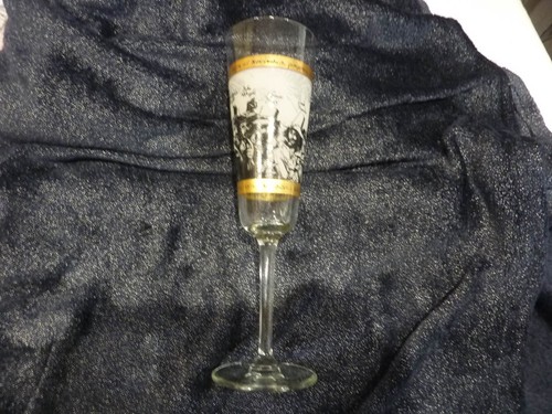 Champagne flute commemorating - flute,