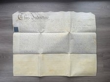 Painshaw Durham Vellum Indenture Land Deed 1826 Nicholson to Collin Wax Seals