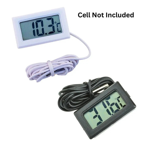 Lcd digital fridge thermometer - lcd,