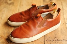 Grenson The Good Shoe Tan Leather Shoes Espadrilles Sneakers Men's UK 9 G US 10