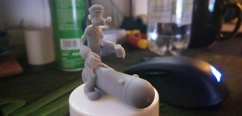 76th scale fairground popeye - 1/76th,