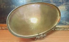 Large Oval Brass Tray