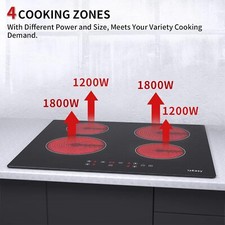  Ceramic Hob, IsEasy 60cm