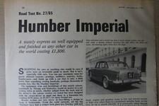 Original 1965 HUMBER IMPERIAL