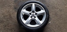 VAUXHALL ZAFIRA B MK2 SRI 5 STUD ALLOY WHEEL 225/45/17 YARTU 5MM TYRE 2005-2015