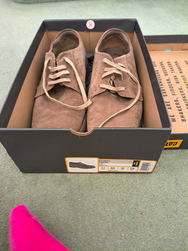 Cat cason suede - suede, derby