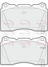 APEC Front Brake Pad Set for