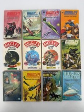 Biggles Book Lot 12 Vintage