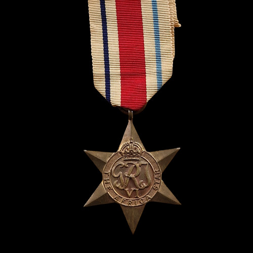 Ww2 british africa star - ww2, medal